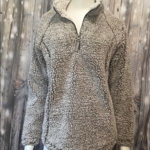 NWT Sherpa Fleece Pullover